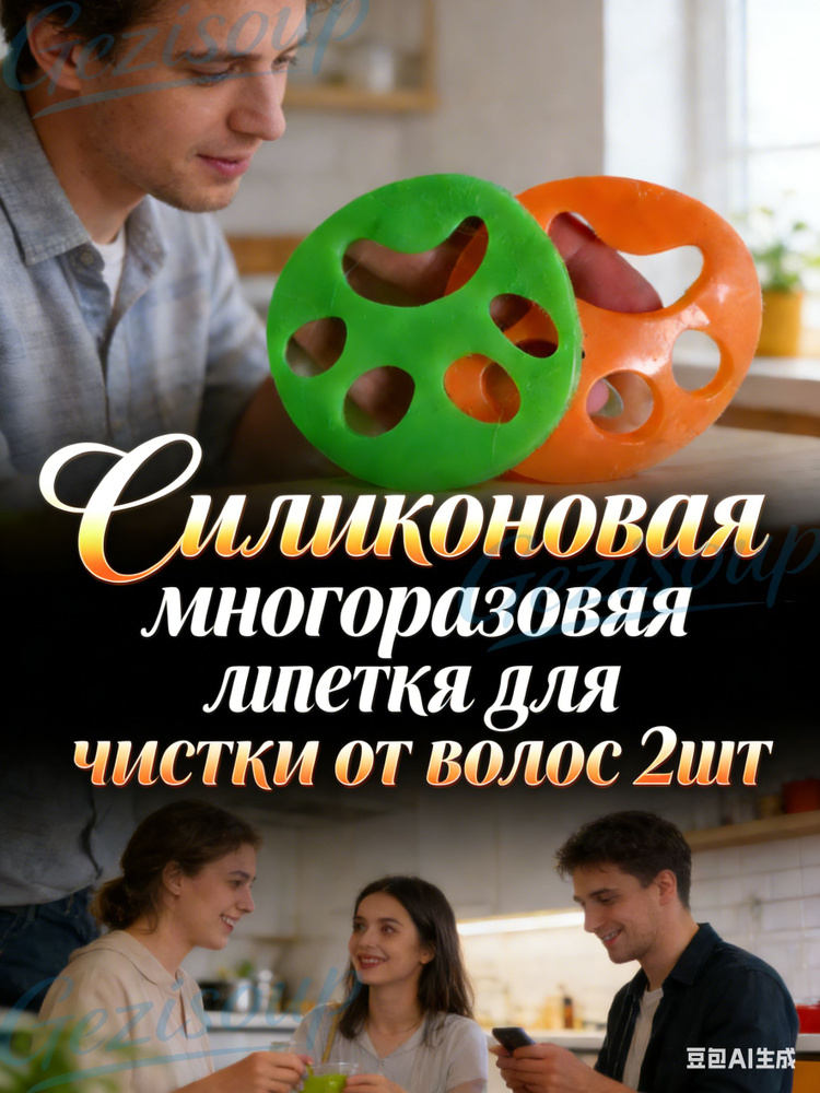 Многоразовая силиконовая щетка для удаления шерсти домашних животных с одежды, для сбора волос при стирке, #1