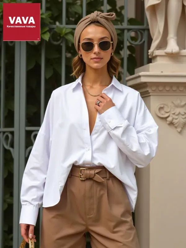 Рубашка oversize #1
