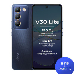 vivo Смартфон V30 lite 8/256 ГБ, черный Бестселлеры