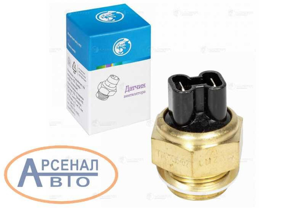Датчик включения вентилятора (температуры) (87/82*С) 3302,Волга,М-ч (ТМ-108-02) "LUZAR" (LS 0241)