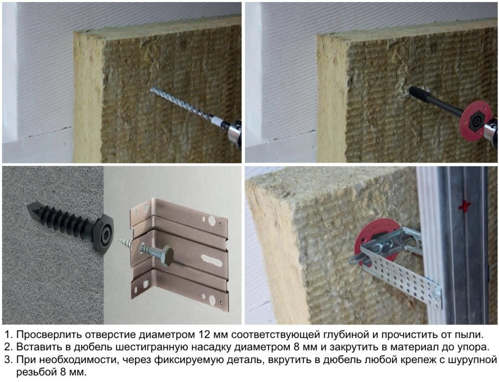 дюбель для газобетона схема установки и монтажа