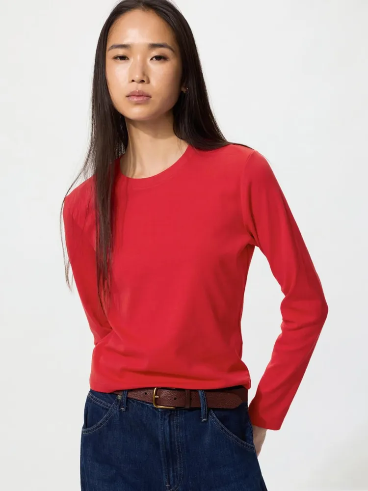 Лонгслив Uniqlo Женский 487579