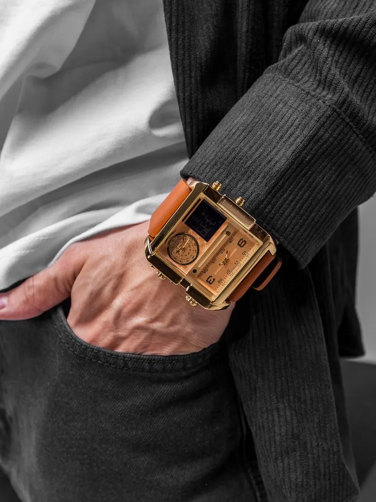 Часы наручные мужские кварцевые #12