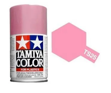 85025, Tamiya TS-25 Pink (Розовый) аэрозольная краска объем 100мл, 100 мл