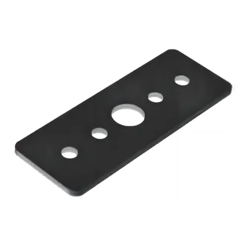 Прямой соединитель для подвесного, накладного/встраиваемого шинопровода ST LUCE , цвет черный, магни