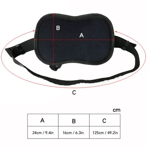 Страховочный ремень для пассажира мотоцикла, стабильная опора, противоскользящий, регулируемый, задн