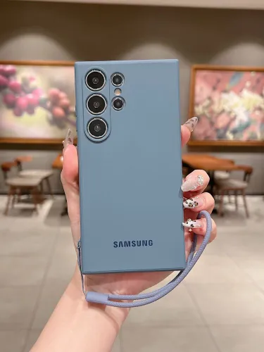Samsung S25Ultra/Браслет Samsung S25Ultra с защитой камеры в противоударной силиконовой коробке