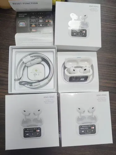 Наушники беспроводные с микрофоном, Bluetooth, Lightning, белый, прозрачный