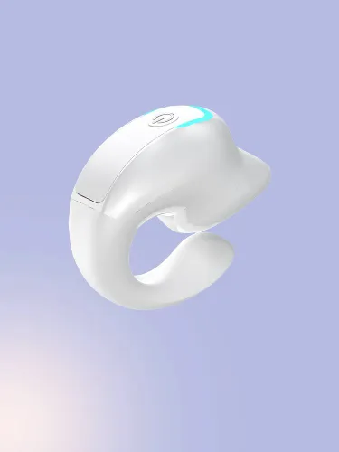 Наушники беспроводные с микрофоном, Bluetooth, USB Type-C, бежевый