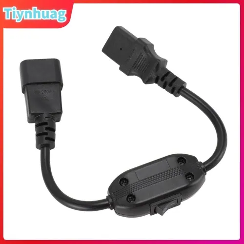 Кабель удлинителя, с выключателем, для ламп и камер, 0.3 м, безопасный и качественный