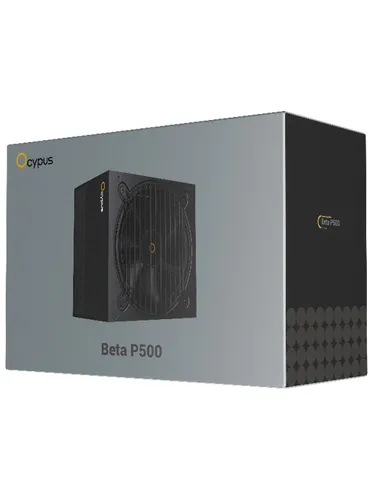 Блок питания Ocypus Beta P500 BK (Beta-P500-N1HDBK024X-EU), 500Вт, 120мм, черный