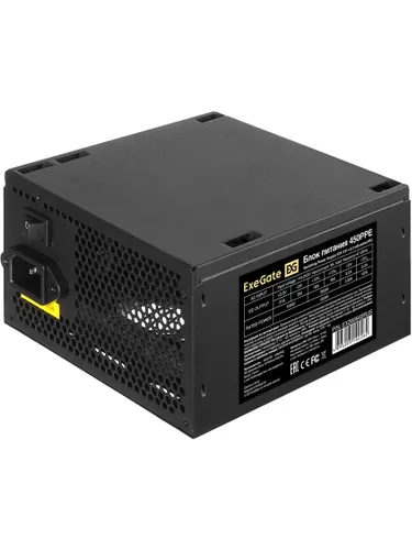 ExeGate EX260640RUS Блок питания 450PPE , 450Вт, 120мм, черный