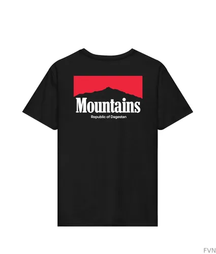 Футболка оверсайз с принтом Mountains Дагестан