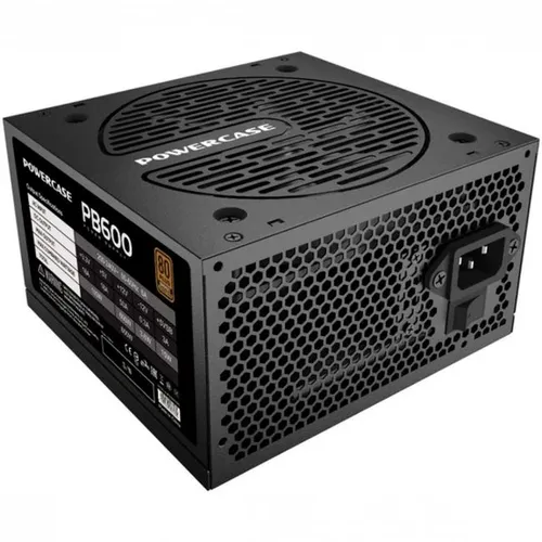 Блок питания Powercase PB600 (80 Plus Bronze, ATX 2.31, 600W, APFC, DC-DC, 120mm Fan) / PS-600B-DC