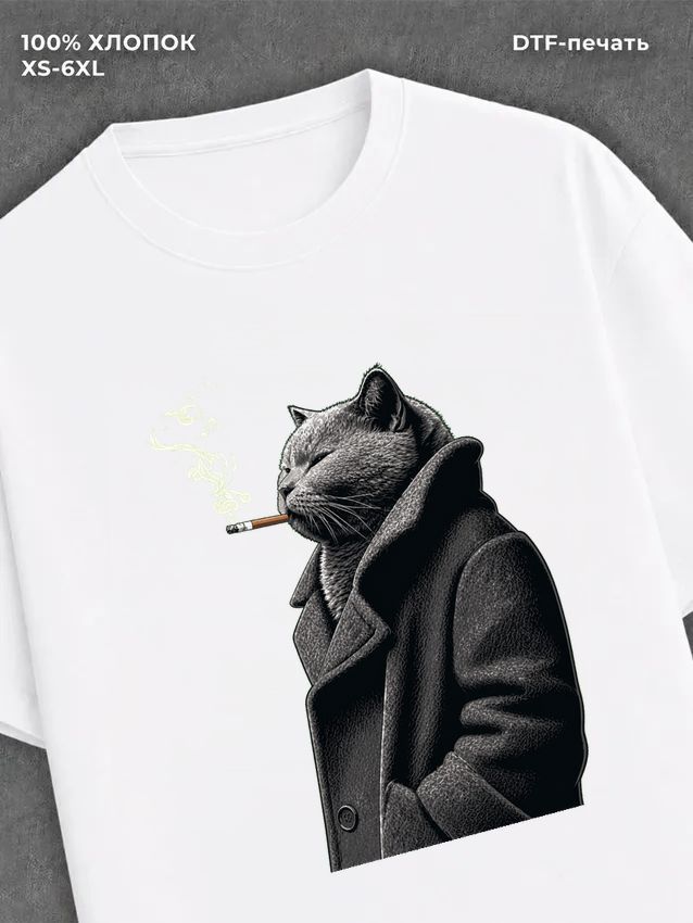 Футболка Британский кот