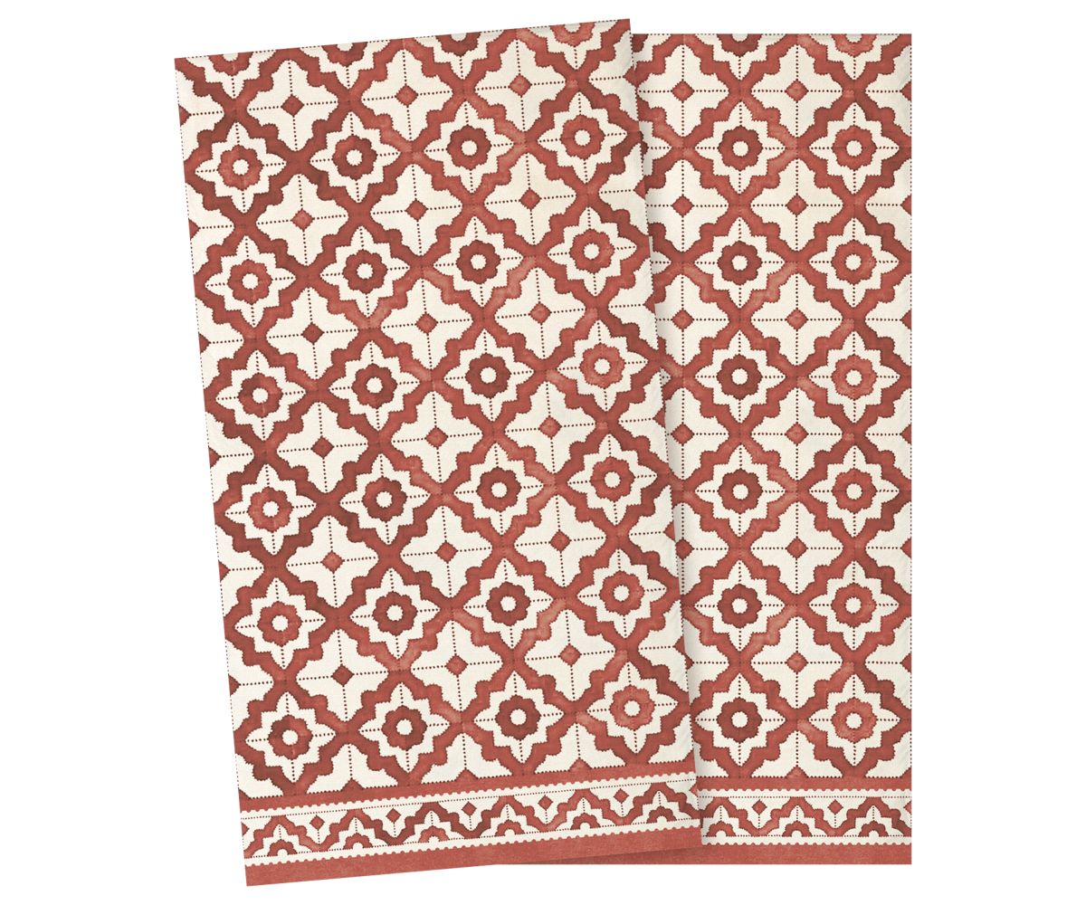 Салфетки Maileg - Mosaic Large - Red