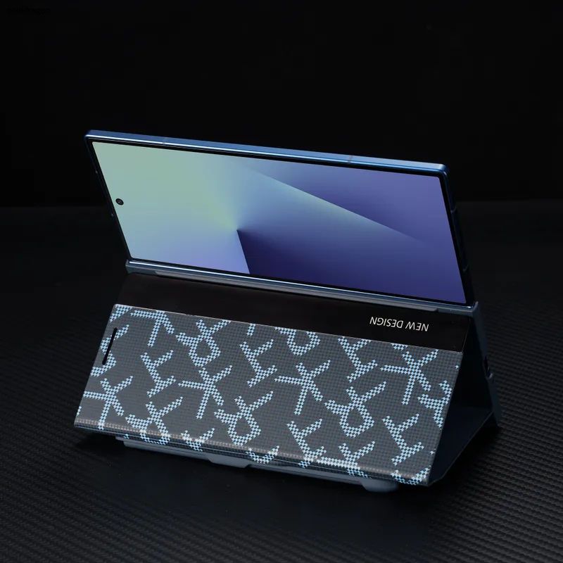 智能手机壳 用于 Samsung Galaxy Z Fold8 Ultra, 塑料 , 蓝色