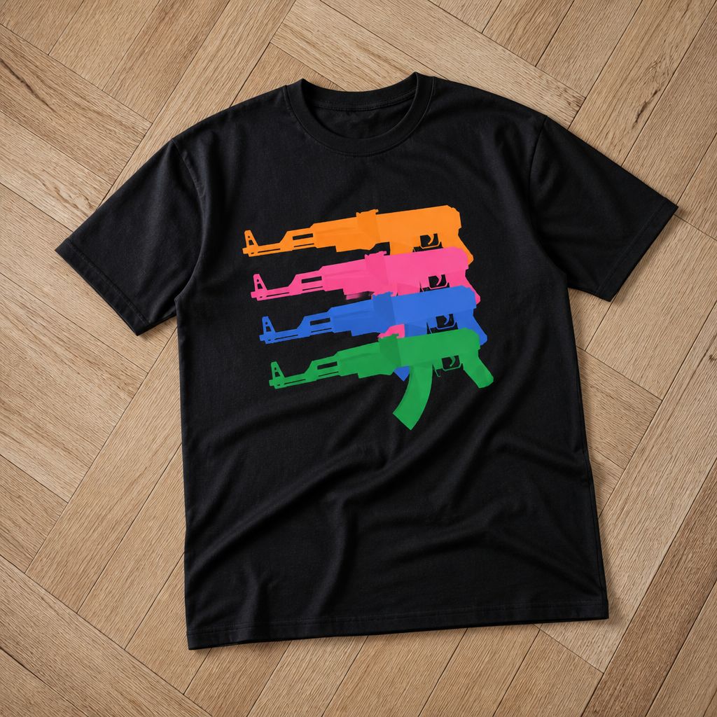 Футболка ak-47 y2k alpha industries type flat_lay