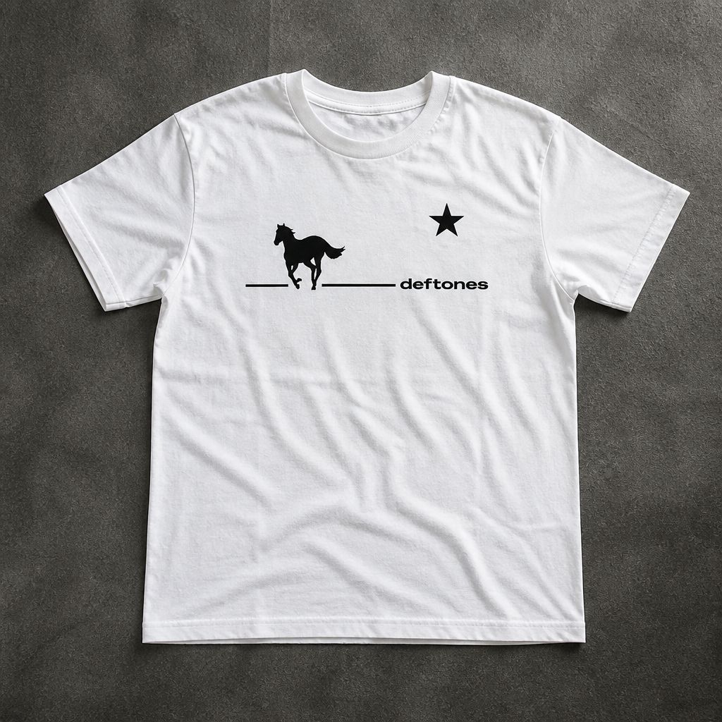 Футболка hysteric glamour x Deftones 2009 белая