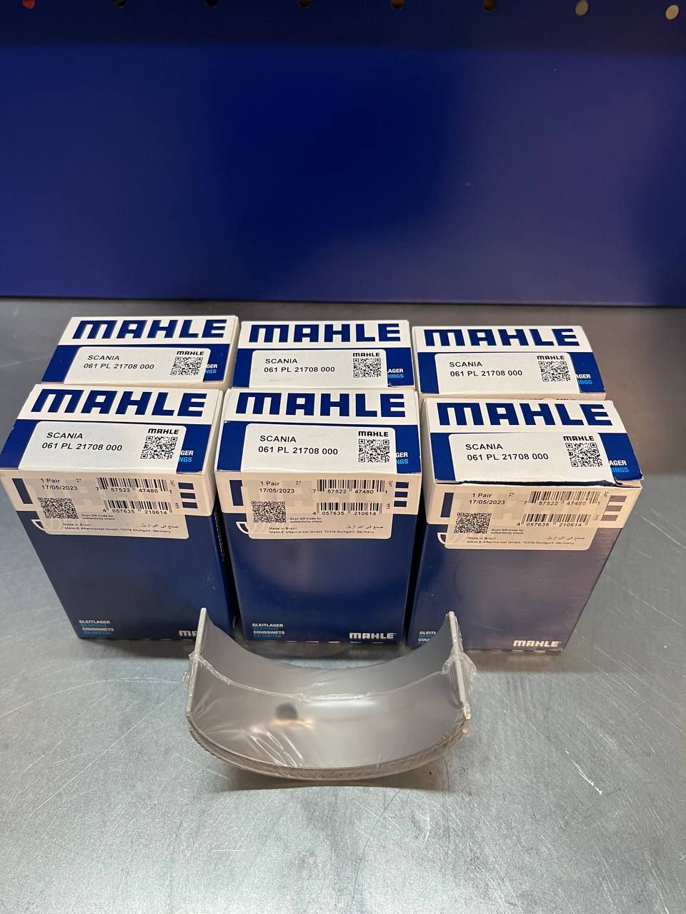 MAHLE Вкладыш двигателя, арт. 061PL21708000, 1 шт. купить на OZON