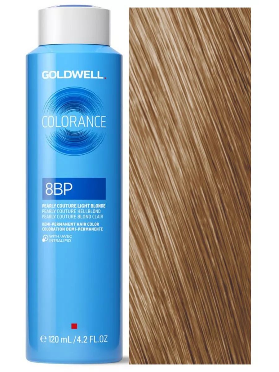 Goldwell Colorance 8BP светло-жемчужный блонд от-кутюр, 120 мл купить ...