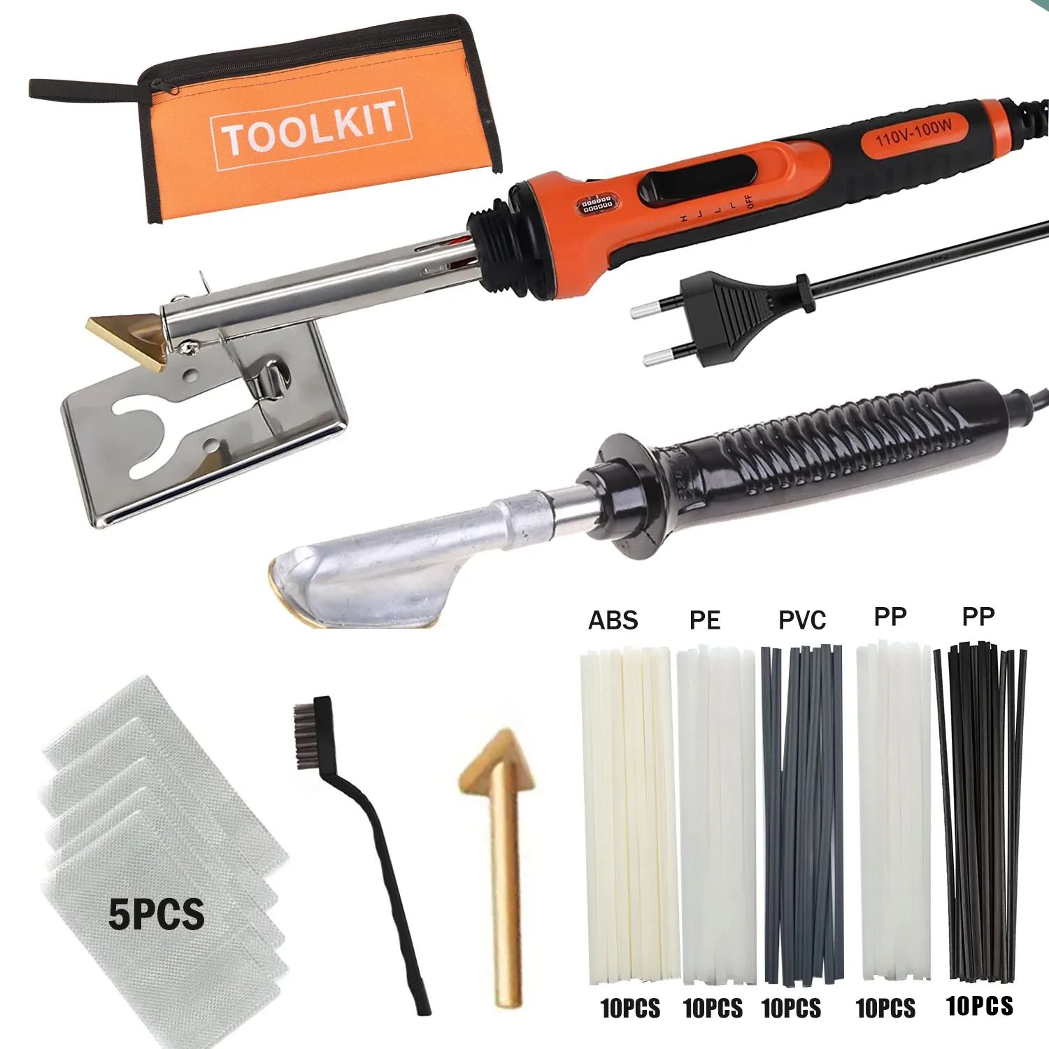 Паяльник100Вт,Нихромовыйнагреватель,6предметов