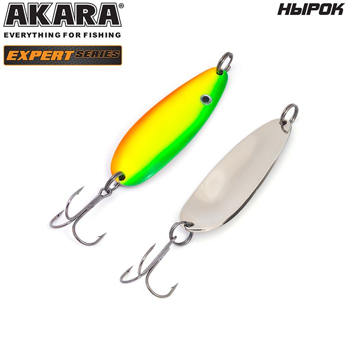 Блесна колеб. Akara Expert Нырок 65 мм 17 гр. 7/SIL