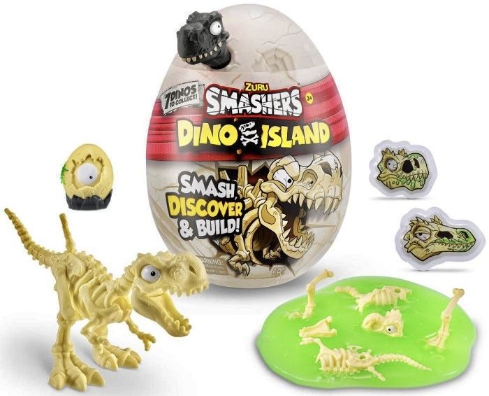 Smashers Dino Island Нано-Яйцо (3 шт.) от ZURU