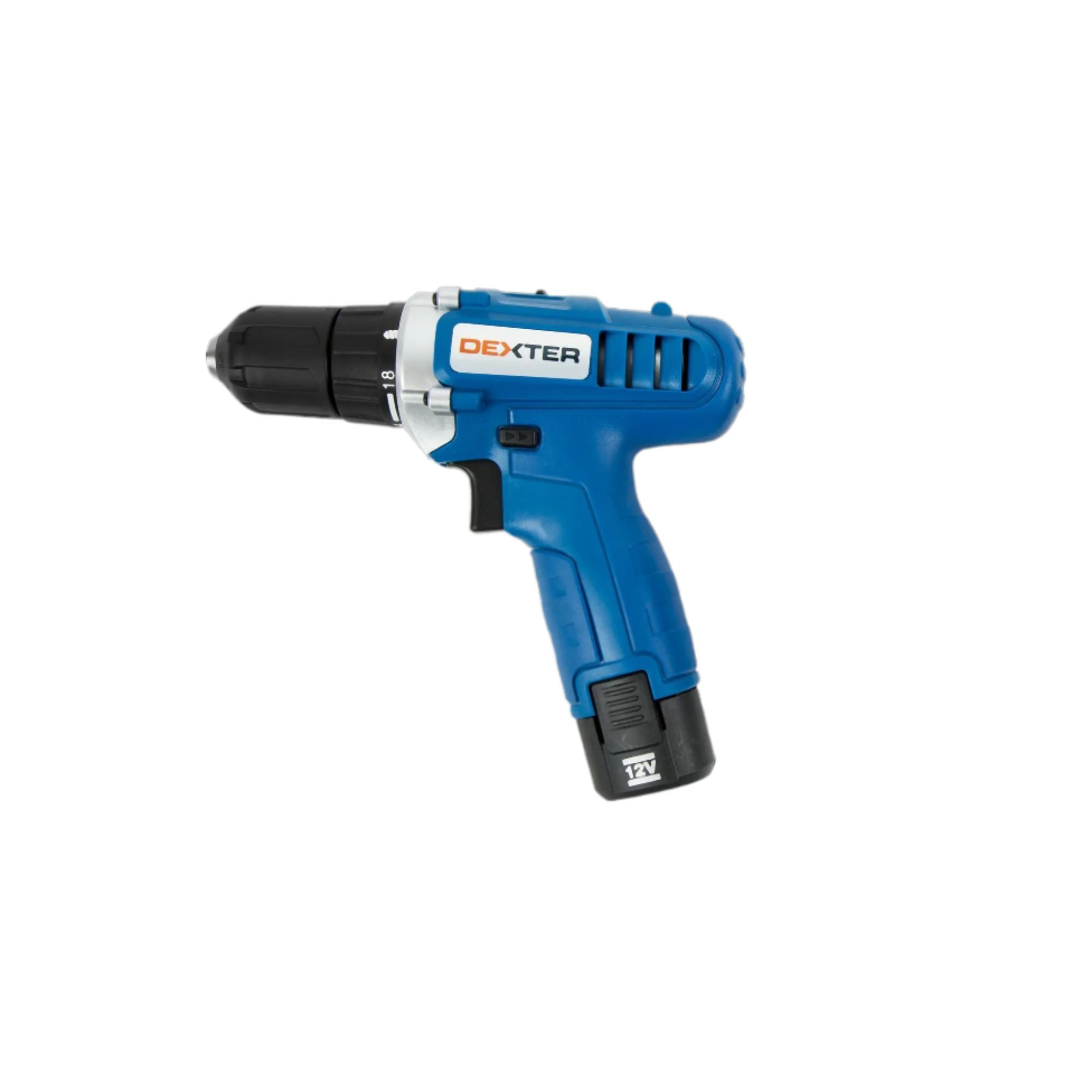 Дрель-шуруповерт аккумуляторная Dexter ML-CD62-120S, 12 В Li-ion