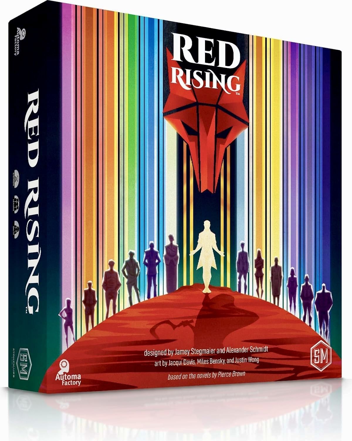 Stonemaier Games: Red Rising Стратегическая Игра по Мотивам Романов Пирса Брауна