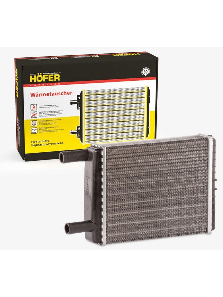 Hofer Radiator Радиатор отопителя для а/м ГАЗ 3302, 2705, Hofer HF730232 купить на ...