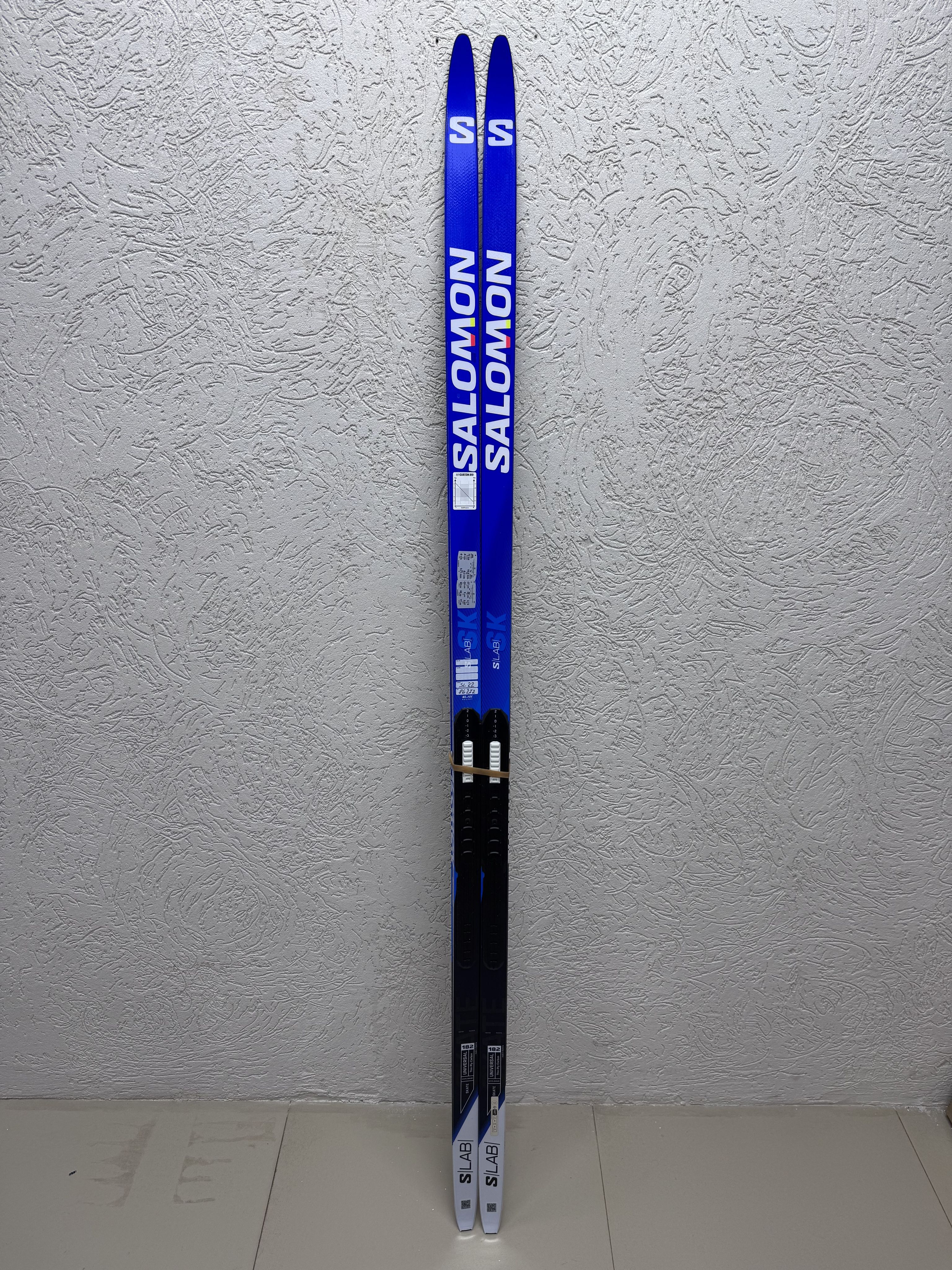 БеговыелыжиSalomonS/LabCarbonSkateUNI+крепленияShiftRace