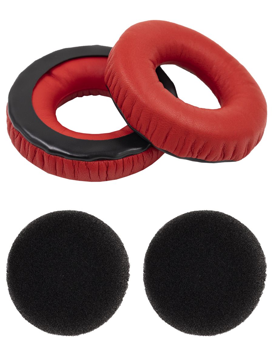 SOULWIT oorkussens vervangen voor Sennheiser HD25/HD25 Light(Lite)/HD25 Plus/HD25 Special Edition/HMD25/HME25/HMEC25/HD250BT hoofdtelefoons, earpads cushions met schuim met hoge dichtheid