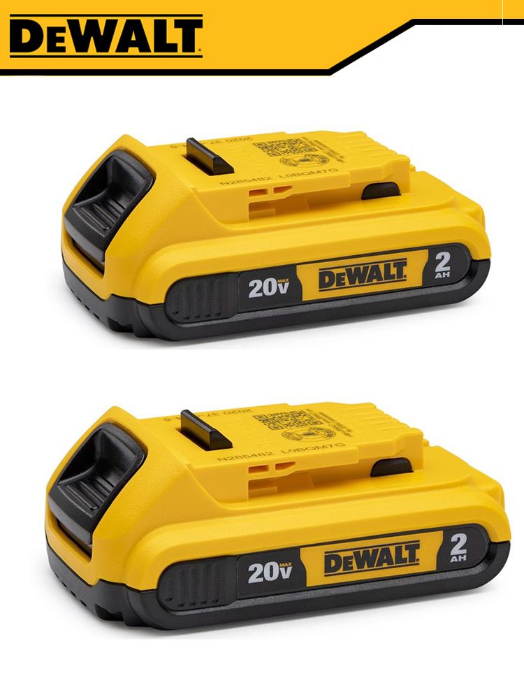 DEWALTDCB2032PCSАккумулятор20ВМАКС2АчБыстраязарядкаДолговечнаяпортативнаялитиеваябатарея
