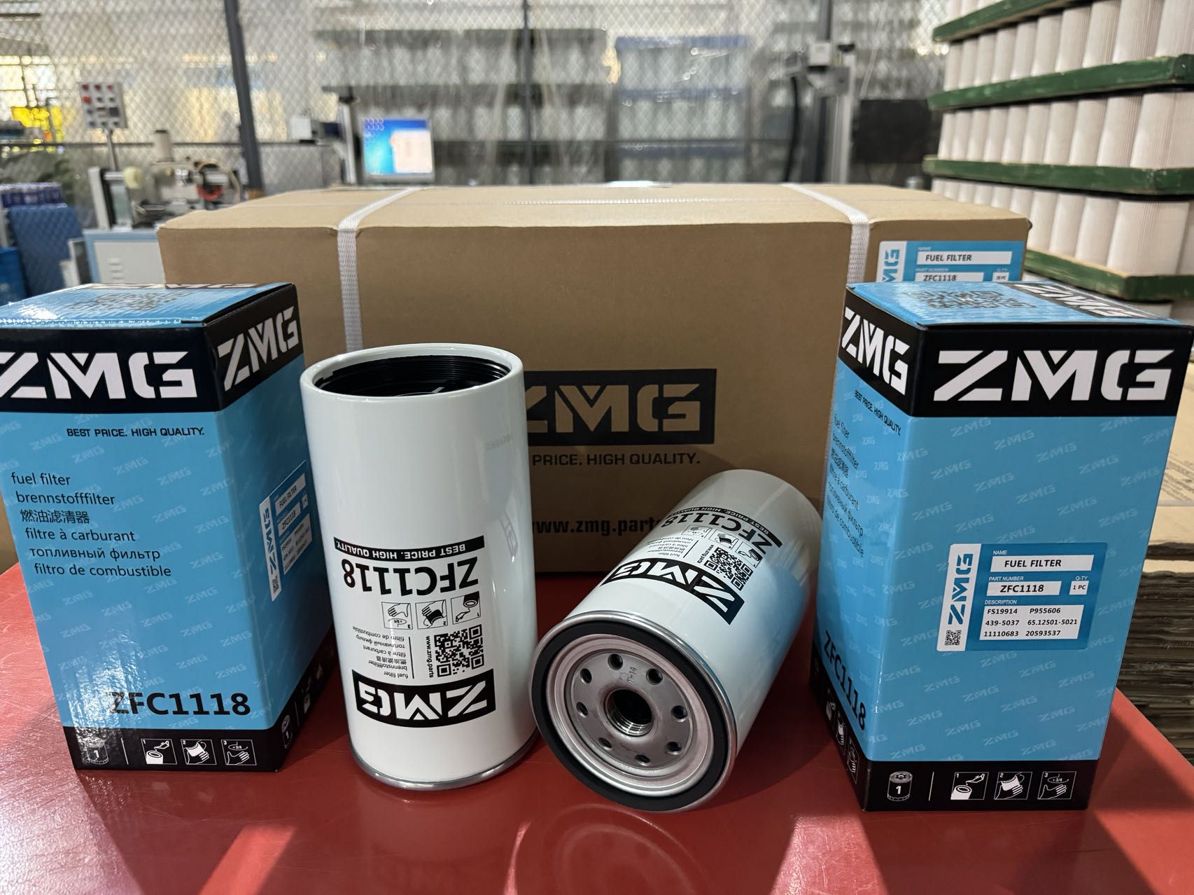 Фильтр топливный ZMG ZFC1118 (ST27885; FS19914; P955606; 11110683 ...