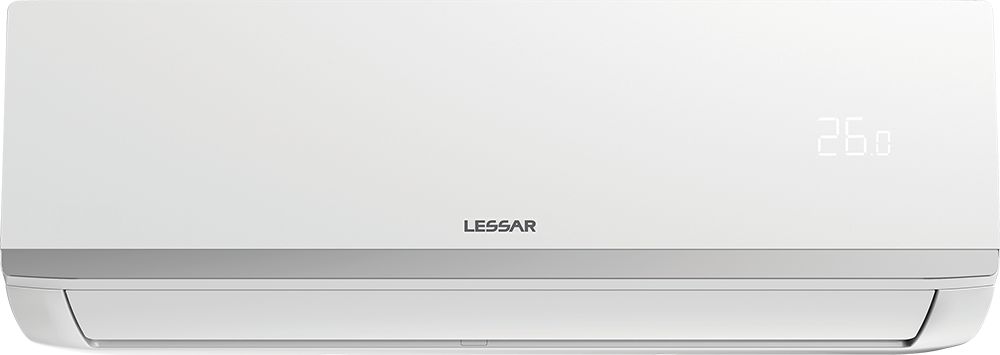 Инверторная мульти сплит-система LESSAR на 2 комнаты (20 м2 + 20 м2), внутренний блок LS-MHE09KCE2B 2шт, наружный блок LU-2HE14FVE2 1 шт.