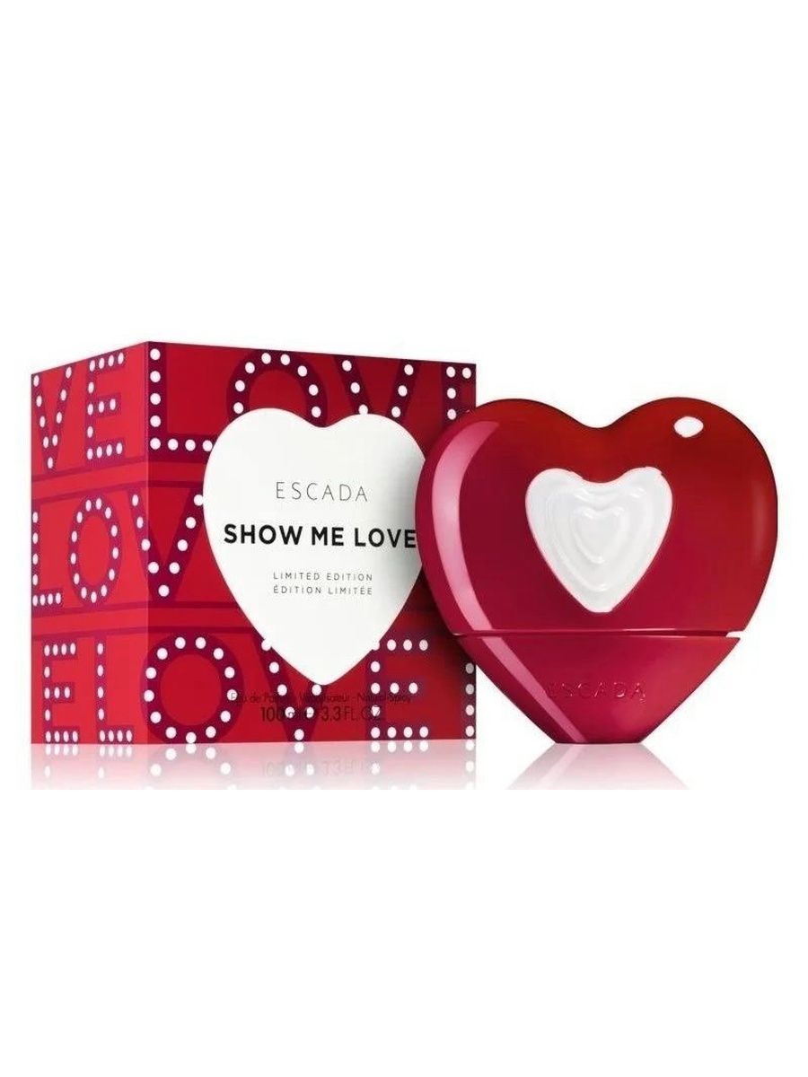 ESCADA SHOW ME LOVE парфюмерная вода женская 100 мл купить