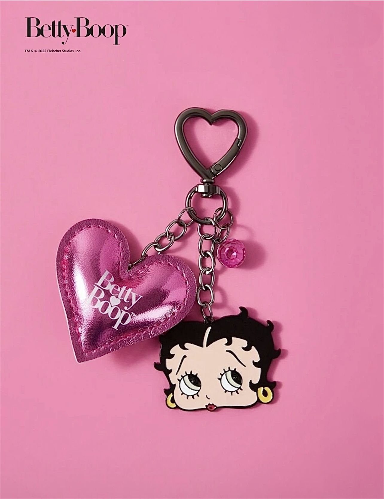 Брелок Бетти Буп / Betty Boop Сердце, стиль и немного дерзости