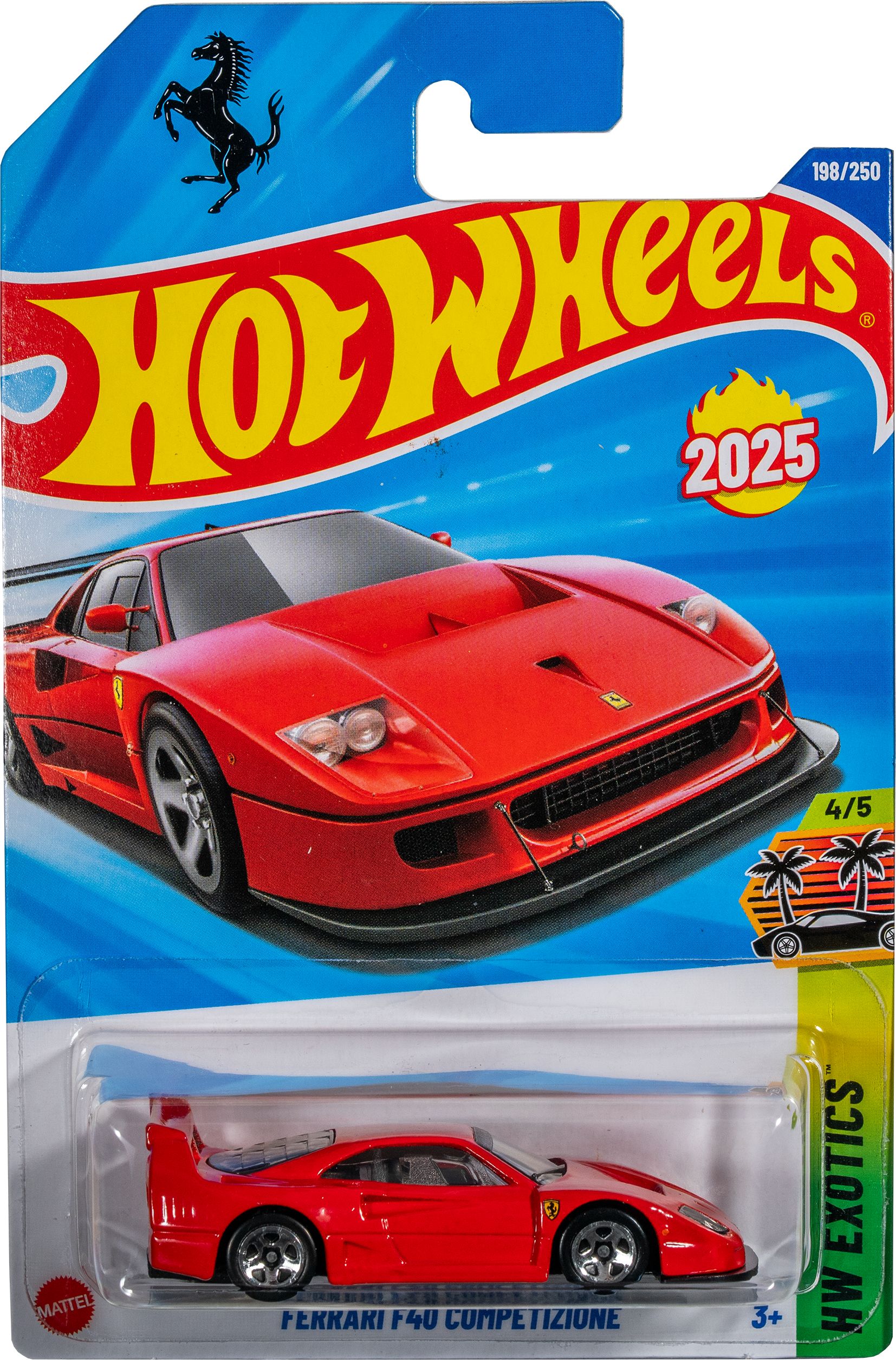Машинка Hot Wheels Ferrari F40 Competizione купить на OZON по