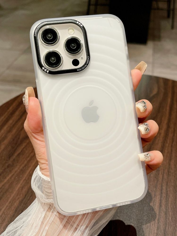 智能手机壳 用于 Apple iPhone 15 Pro, 热塑性聚氨酯, 白色