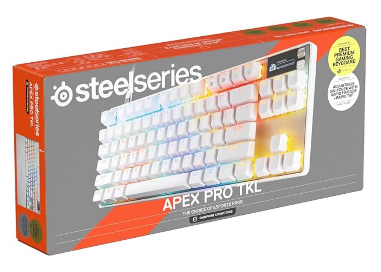 キーボード SteelSeries Apex Pro TKL Gen 3 White JP Игровая клавиатура SteelSeries Apex Pro TKL Gen 3 купить на OZON