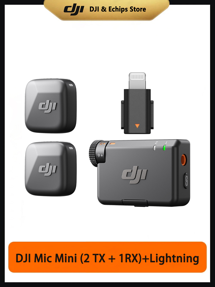 DJIМикрофонуниверсальный,черный