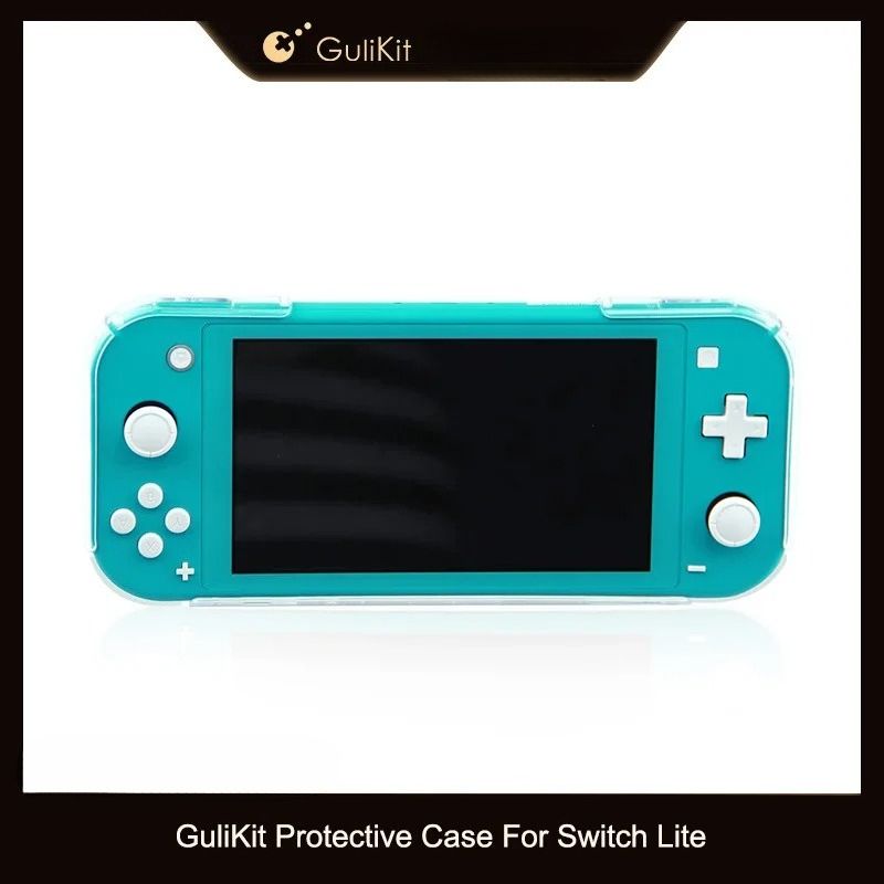 GulikitNS16CrystalCaseМягкийсиликоновыйчехолдляпортативнойигровойконсолиNintendoSwitchLite