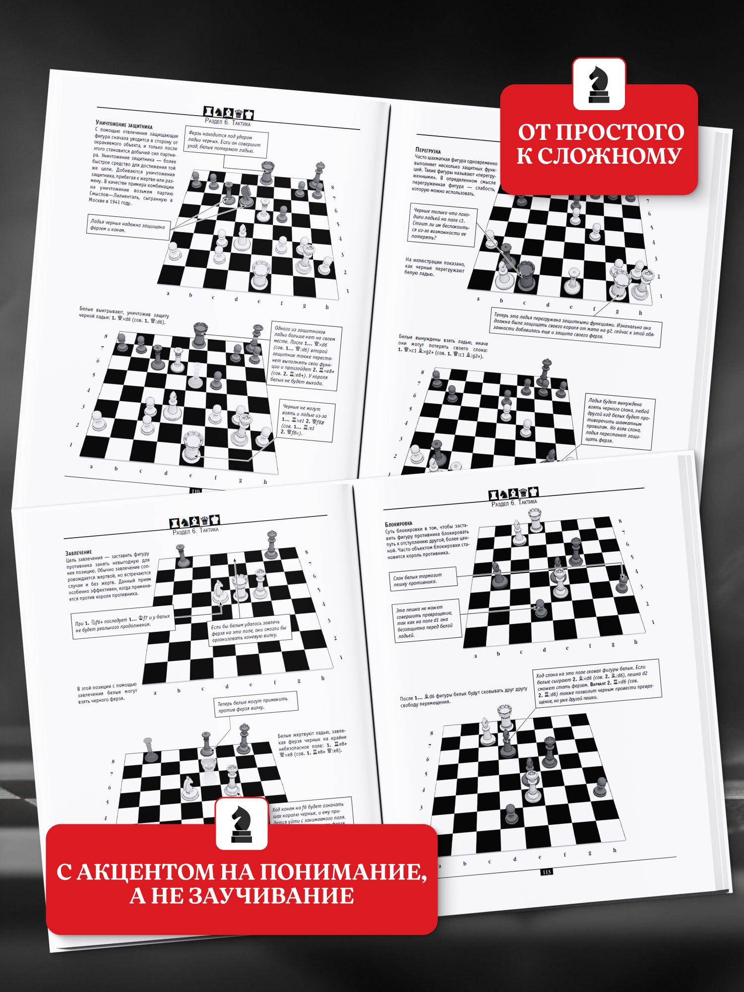 Книга по шахматам. Самоучитель для начинающих. | Chess Self-Study Guide for Beginners - Ozon image 6