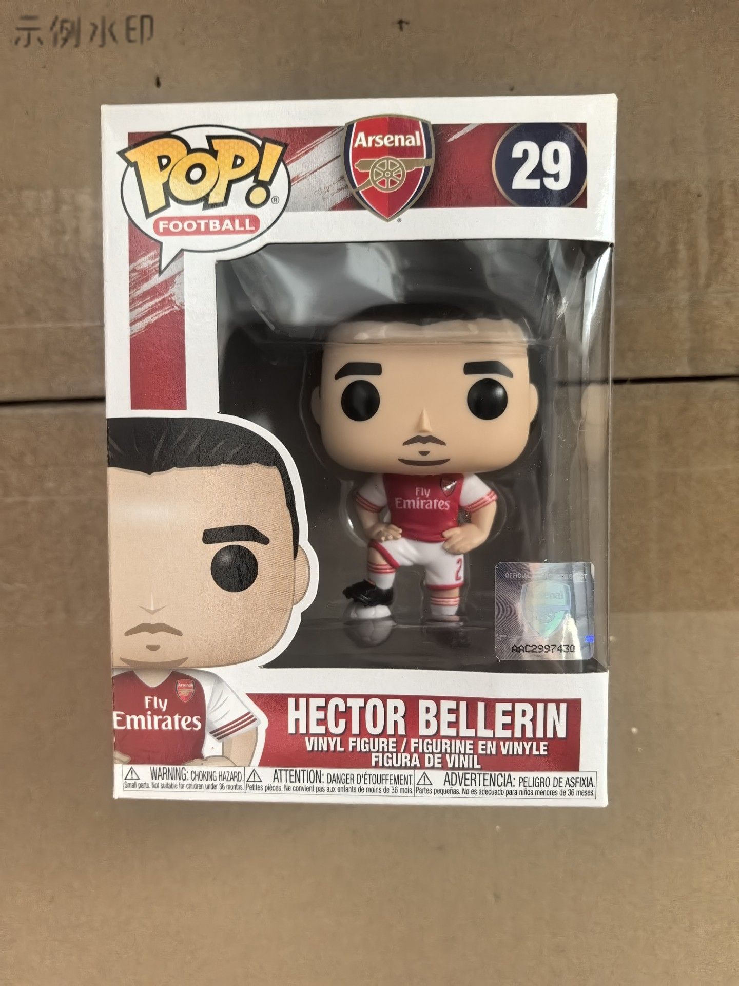 Pop Arsenal Rice Фигурка Funko POP! Arsenal 29Hector Bellerin Домашняя майка