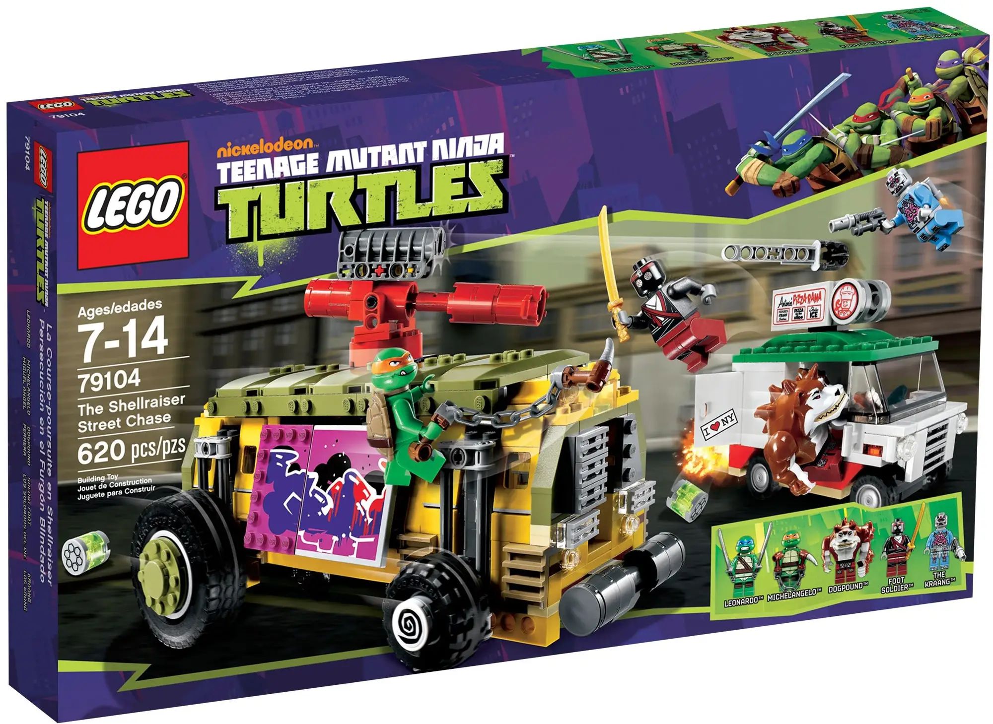 LEGO 79104 Черепашки-ниндзя: Уличная погоня купить на OZON по