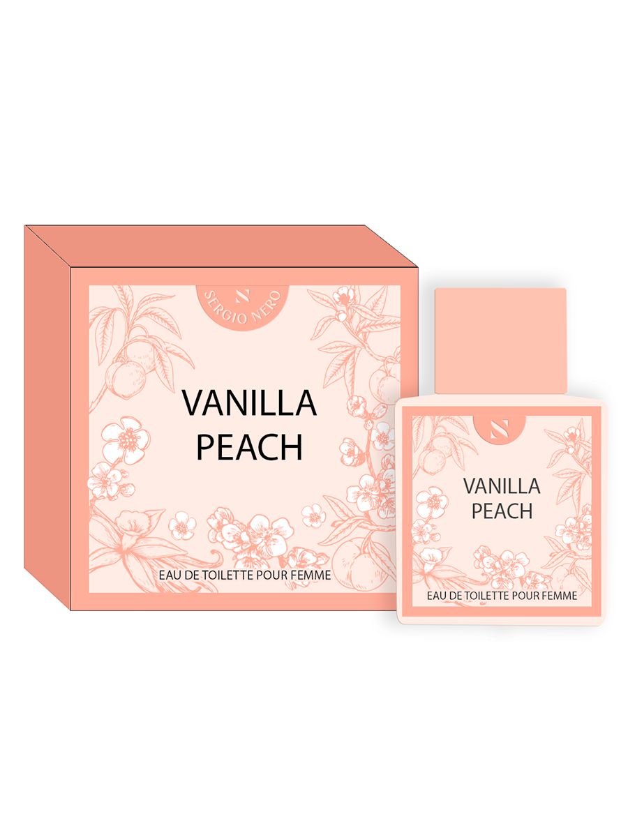SERGIONERO/ТуалетнаяводаженскаяVanillaPeach50мл