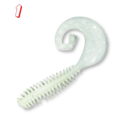 Твистер akara ribby 60 12 (А1) (5 шт.), RBB60-12-F5, (набор из 1 уп.)