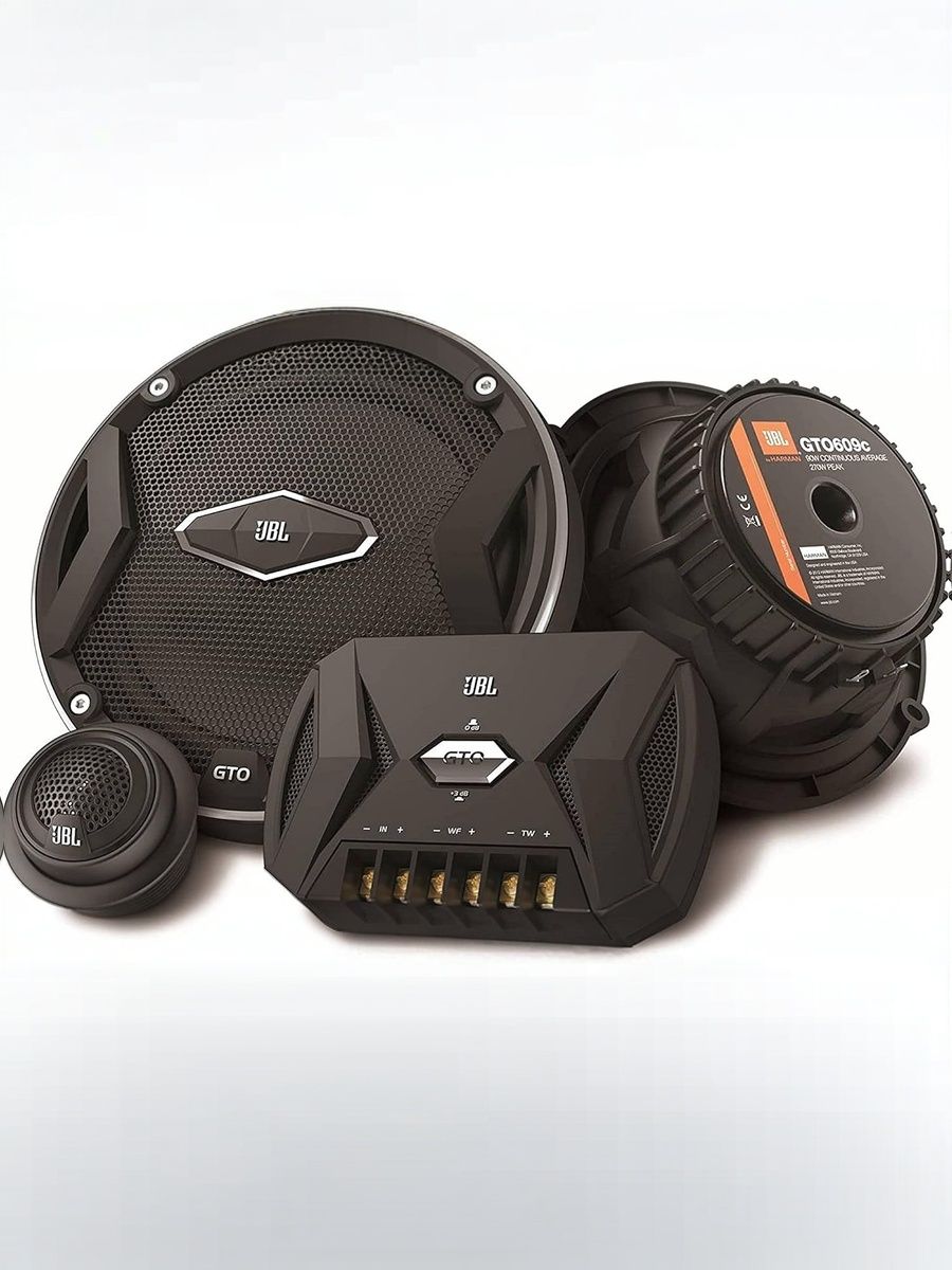 JBL Динамики GTO609C 16,6см 2-полосные компонентные, 270Вт