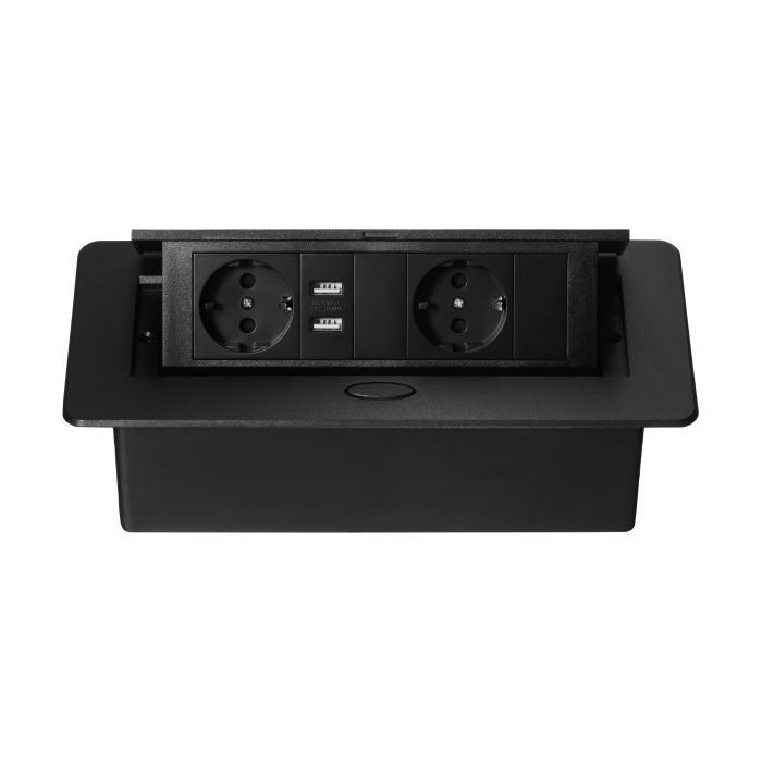 Встраиваемая выдвижная розетка в столешницу - купить по низкой цене в ...